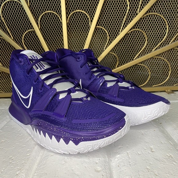 Nike Kyrie 7 Team Court Purple White DM5042-502 Basketball Shoe Men\'s Sz 14.5 main image 8